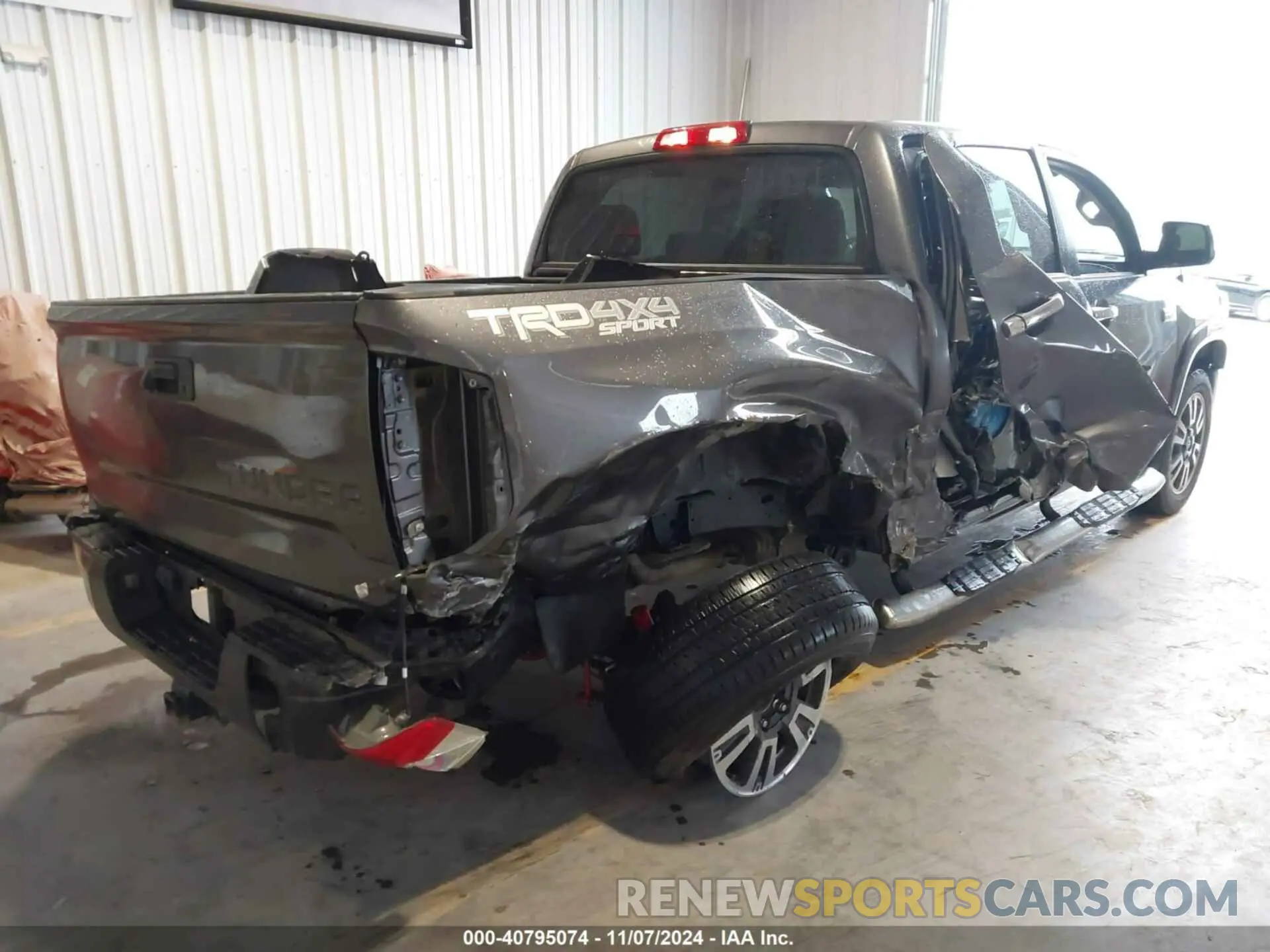 6 Photograph of a damaged car 5TFDY5F15KX789117 TOYOTA TUNDRA 2019