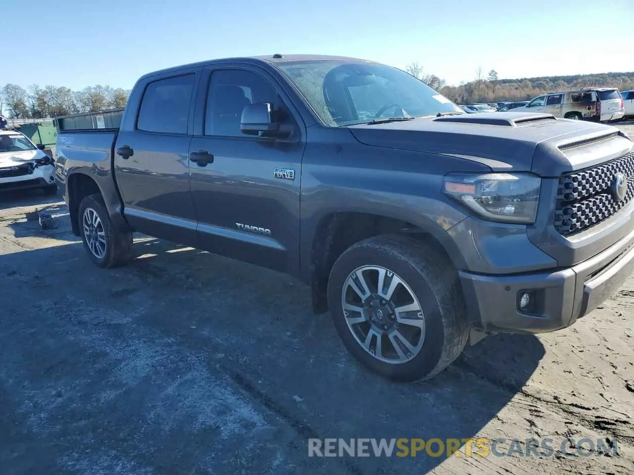 4 Photograph of a damaged car 5TFDY5F15KX813304 TOYOTA TUNDRA 2019