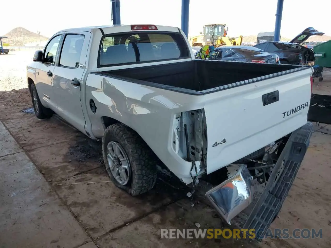 2 Photograph of a damaged car 5TFDY5F15KX857867 TOYOTA TUNDRA 2019