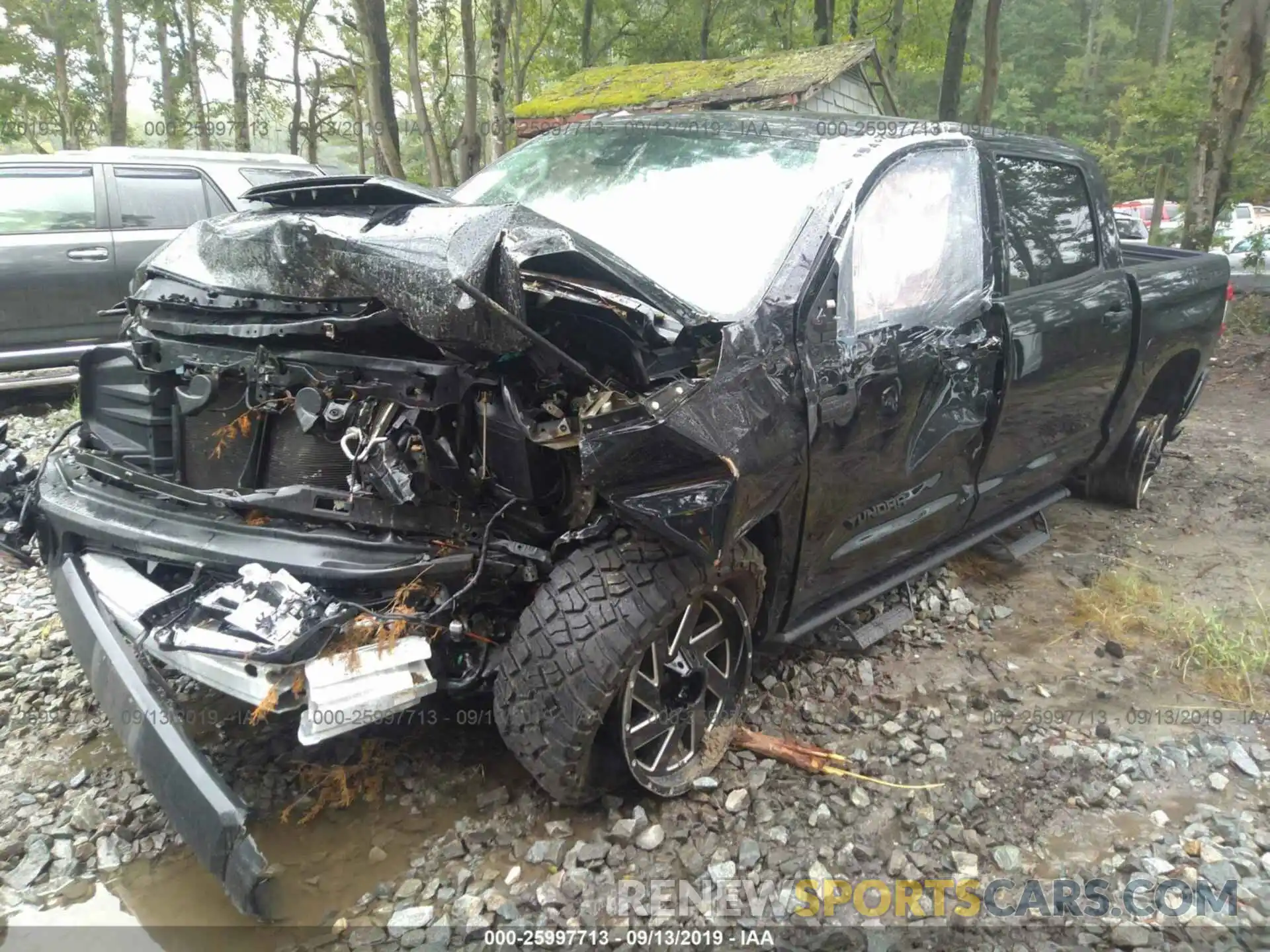 2 Photograph of a damaged car 5TFDY5F16KX781379 TOYOTA TUNDRA 2019