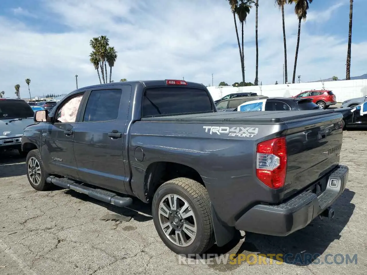 2 Photograph of a damaged car 5TFDY5F16KX845047 TOYOTA TUNDRA 2019