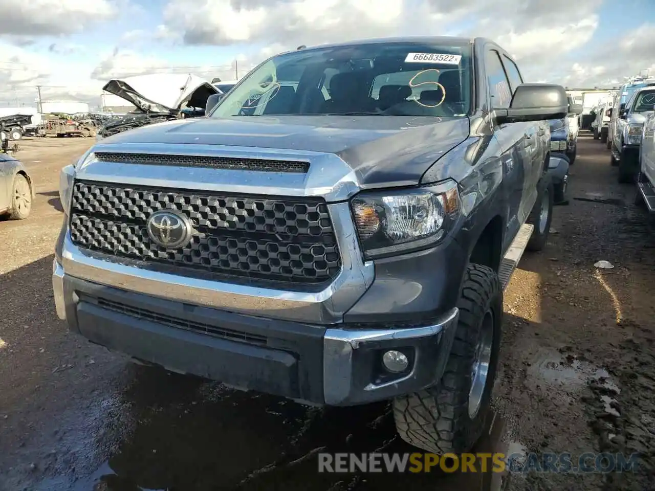 2 Photograph of a damaged car 5TFDY5F16KX868070 TOYOTA TUNDRA 2019