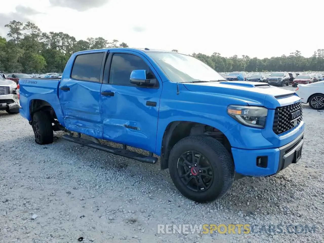 4 Photograph of a damaged car 5TFDY5F17KX825454 TOYOTA TUNDRA 2019