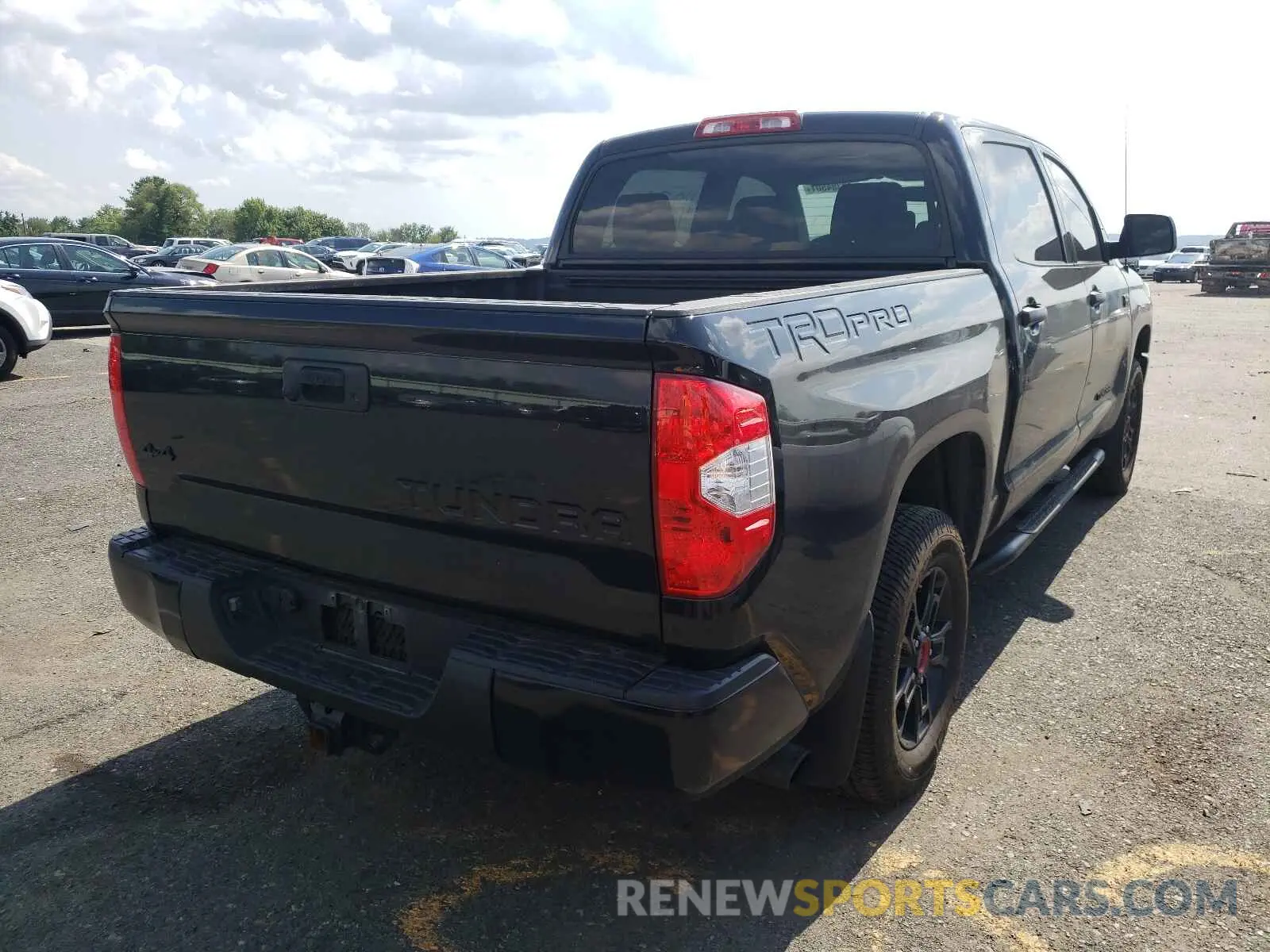 4 Photograph of a damaged car 5TFDY5F17KX830900 TOYOTA TUNDRA 2019