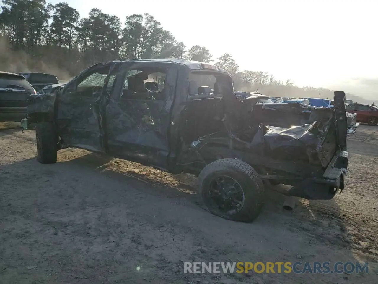 2 Photograph of a damaged car 5TFDY5F17KX838107 TOYOTA TUNDRA 2019