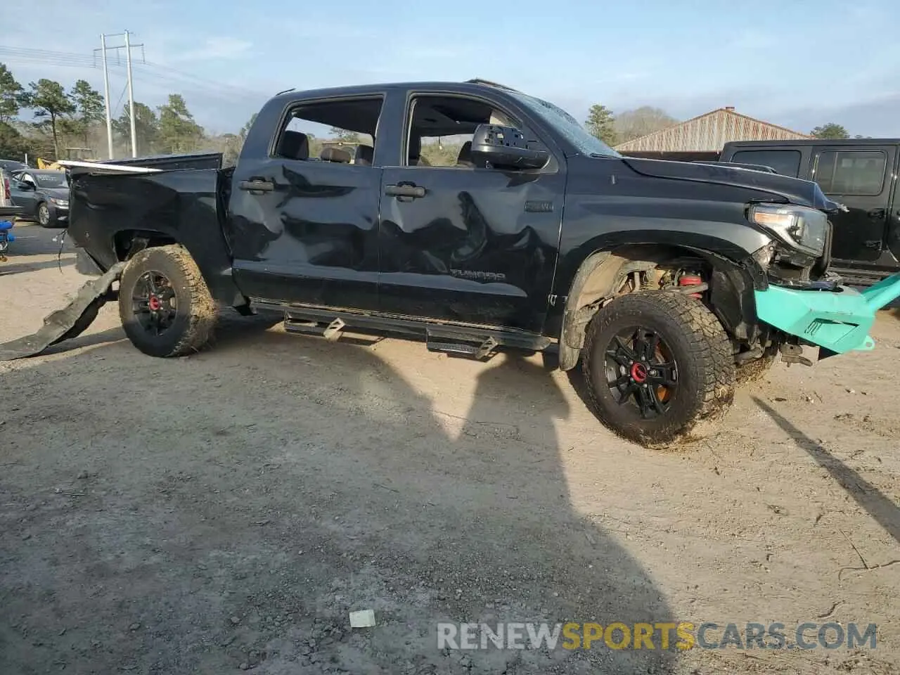 4 Photograph of a damaged car 5TFDY5F17KX838107 TOYOTA TUNDRA 2019