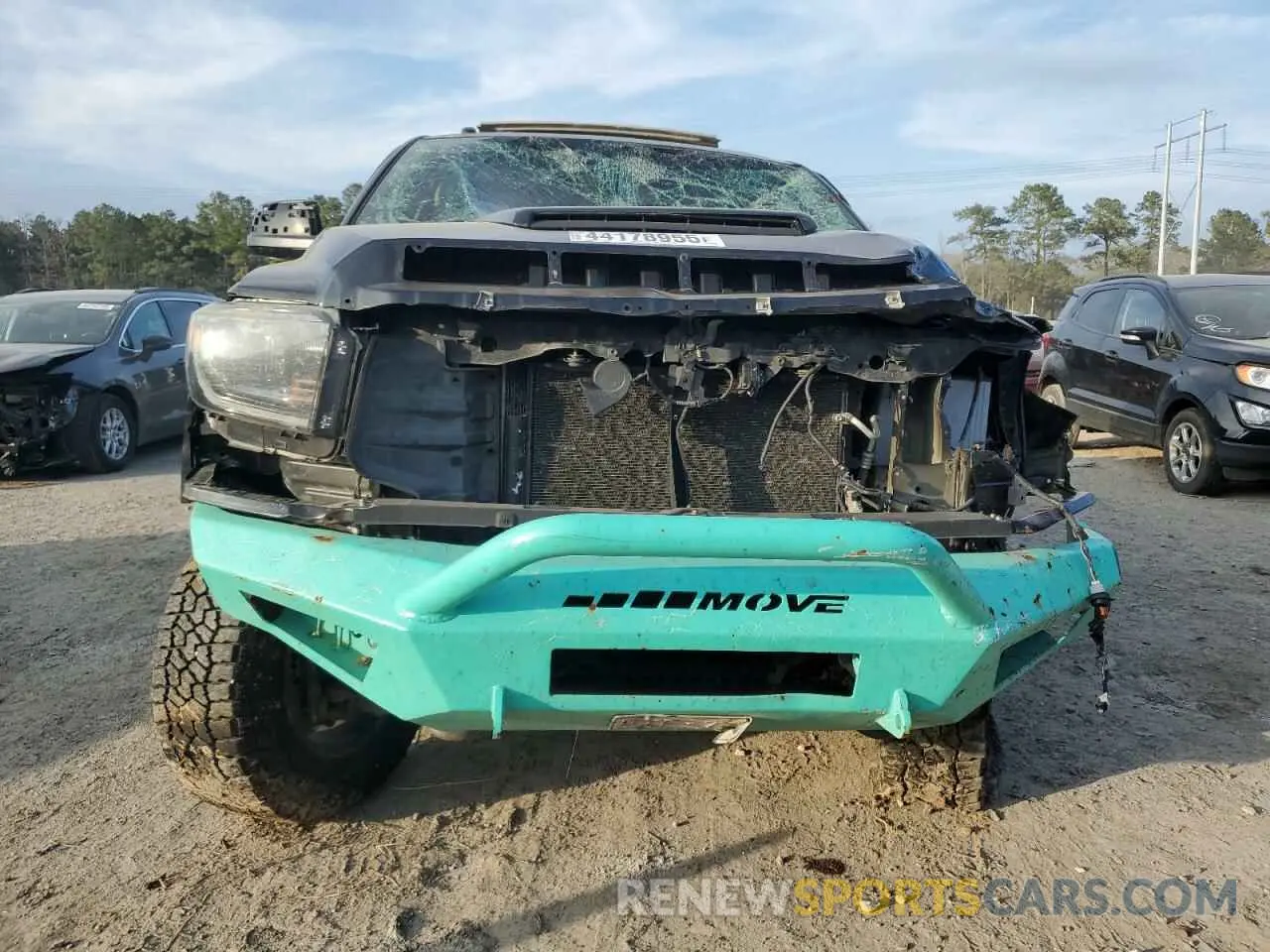 5 Photograph of a damaged car 5TFDY5F17KX838107 TOYOTA TUNDRA 2019