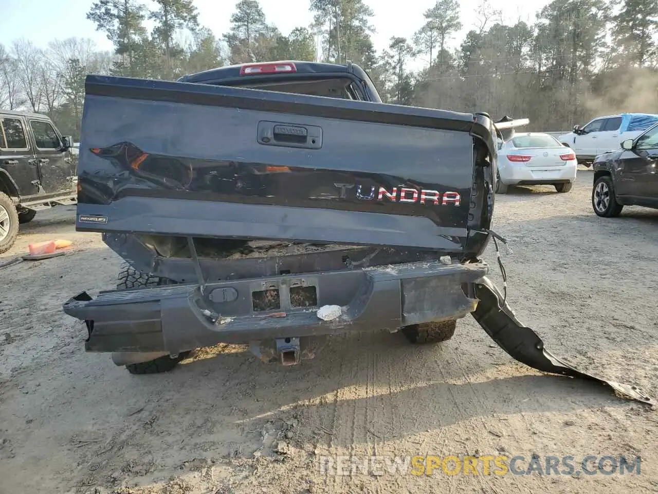 6 Photograph of a damaged car 5TFDY5F17KX838107 TOYOTA TUNDRA 2019