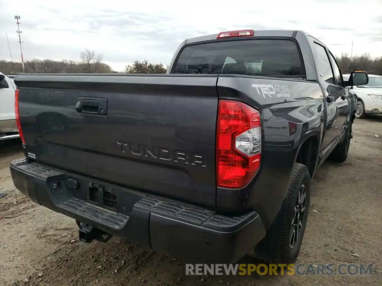 4 Photograph of a damaged car 5TFDY5F18KX780864 TOYOTA TUNDRA 2019