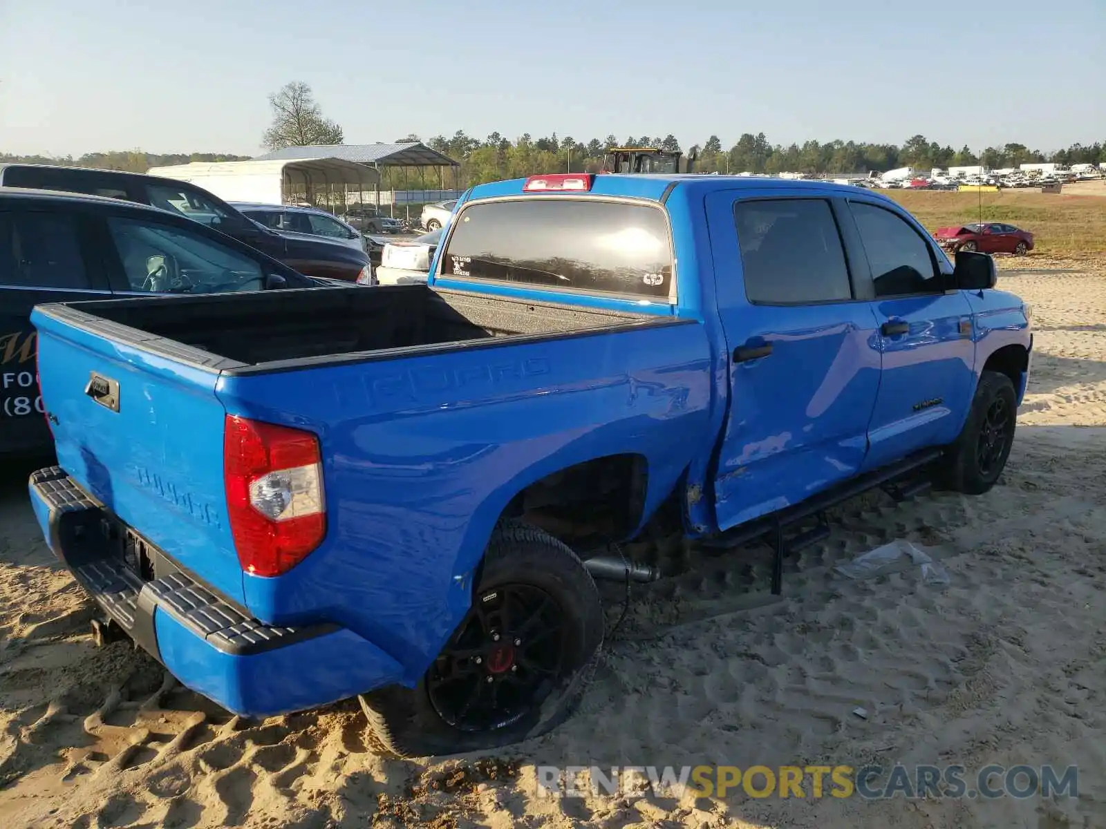 4 Photograph of a damaged car 5TFDY5F18KX798426 TOYOTA TUNDRA 2019