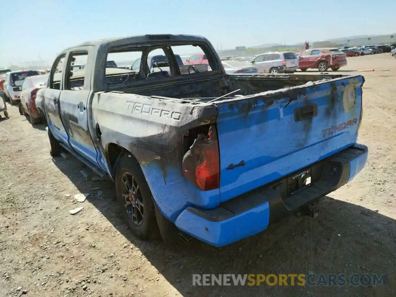 3 Photograph of a damaged car 5TFDY5F18KX799513 TOYOTA TUNDRA 2019