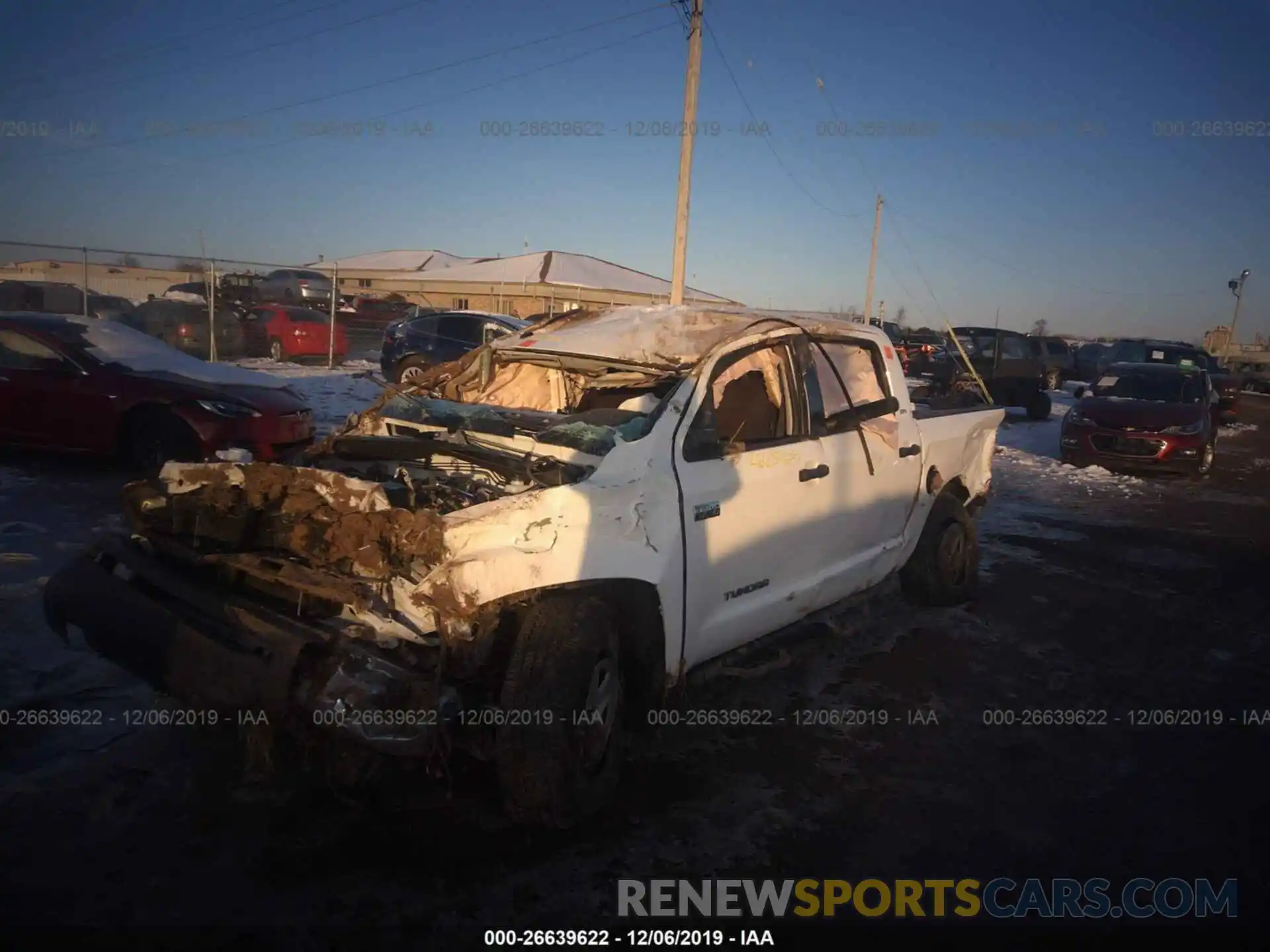 2 Photograph of a damaged car 5TFDY5F18KX804645 TOYOTA TUNDRA 2019