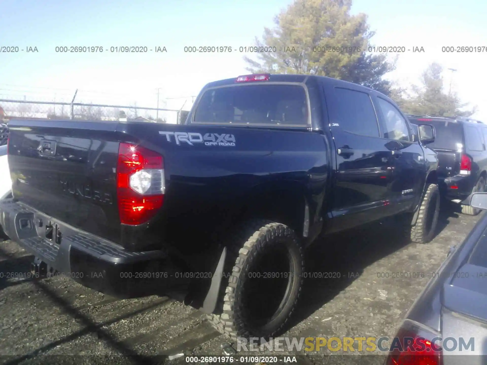 4 Photograph of a damaged car 5TFDY5F18KX815497 TOYOTA TUNDRA 2019