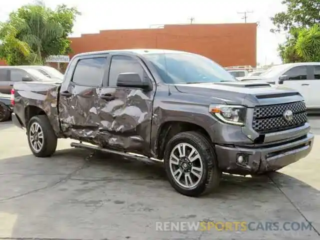 1 Photograph of a damaged car 5TFDY5F18KX847382 TOYOTA TUNDRA 2019