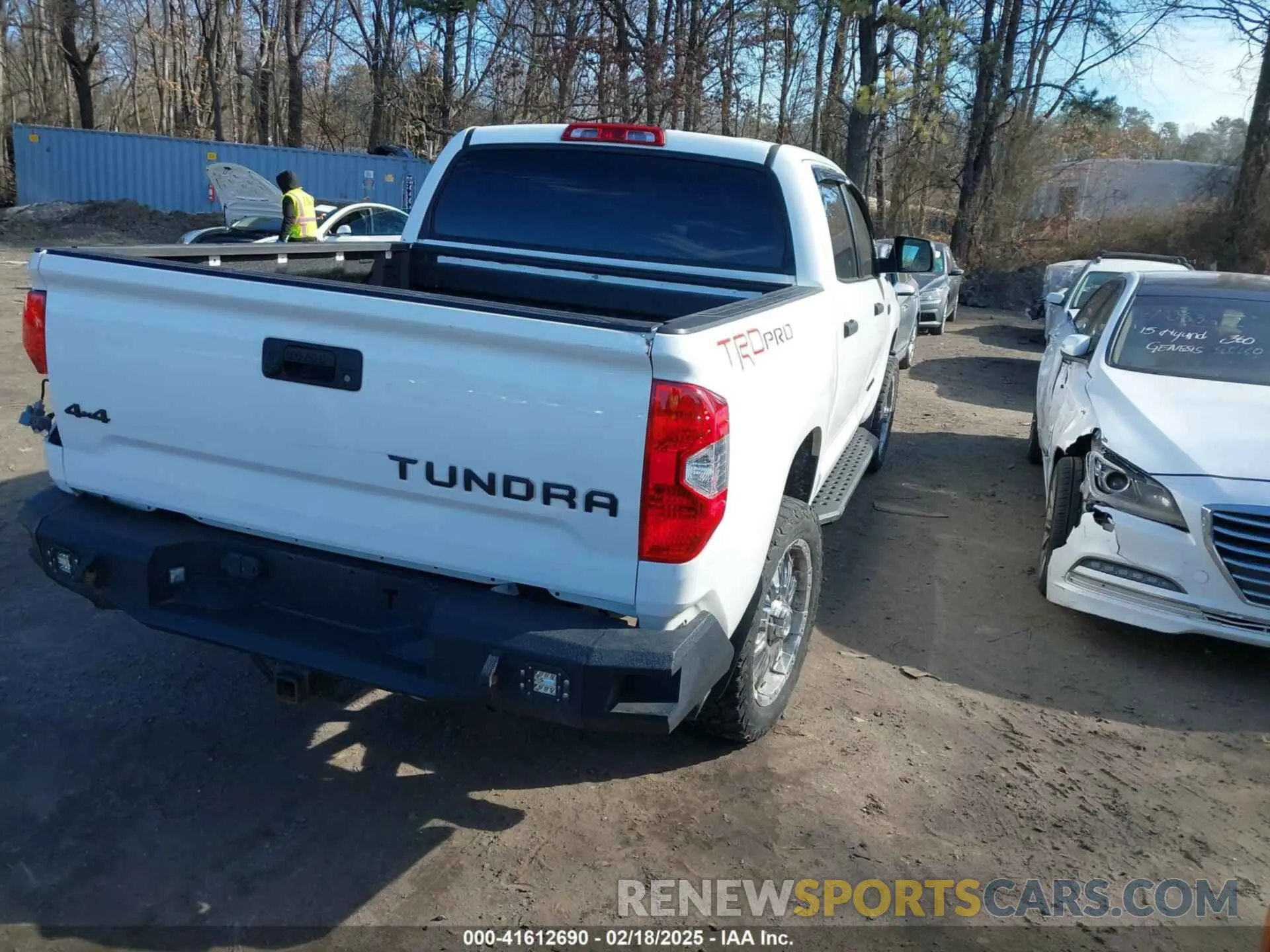 4 Photograph of a damaged car 5TFDY5F18KX866854 TOYOTA TUNDRA 2019