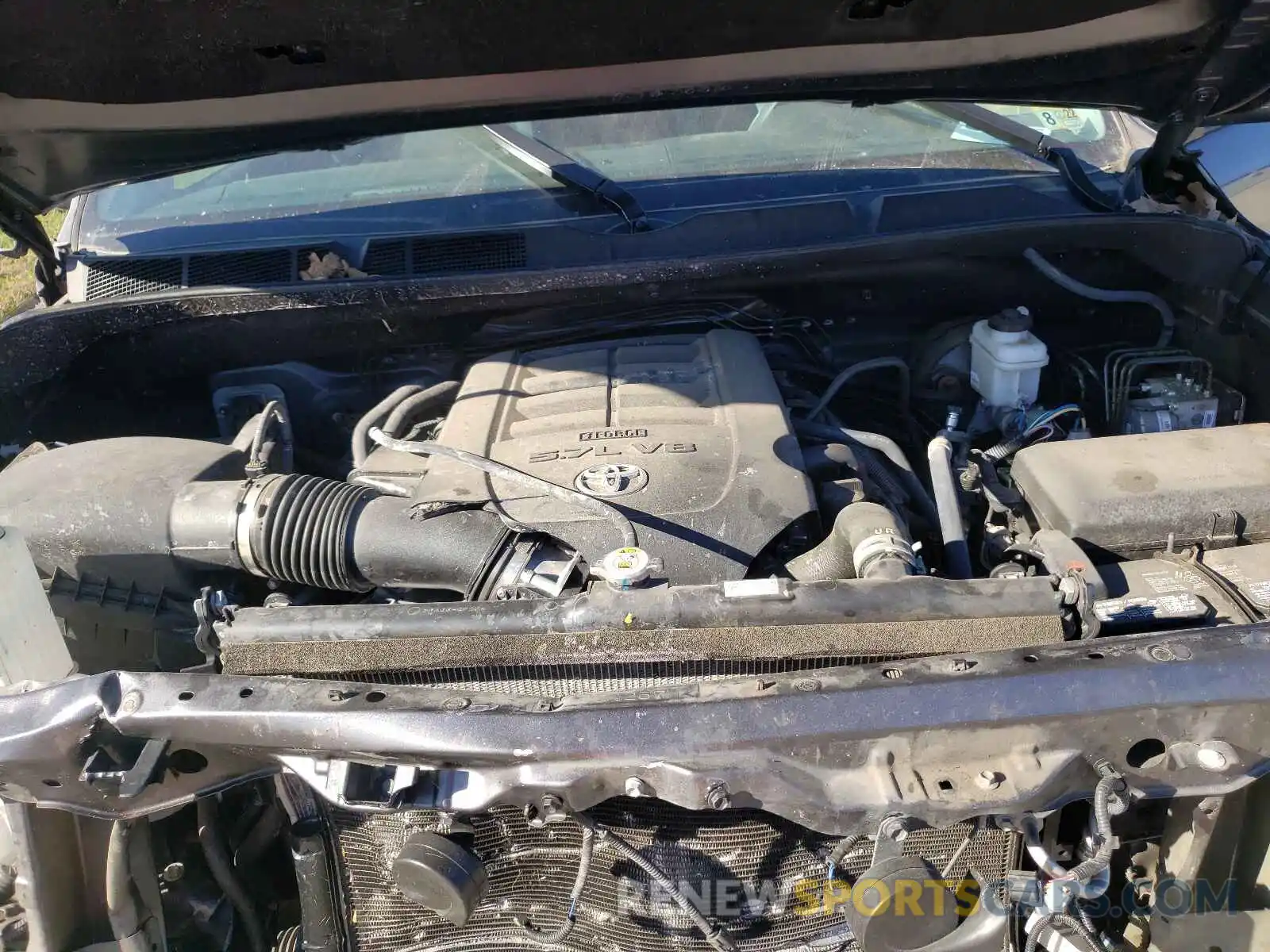 7 Photograph of a damaged car 5TFDY5F18KX867955 TOYOTA TUNDRA 2019