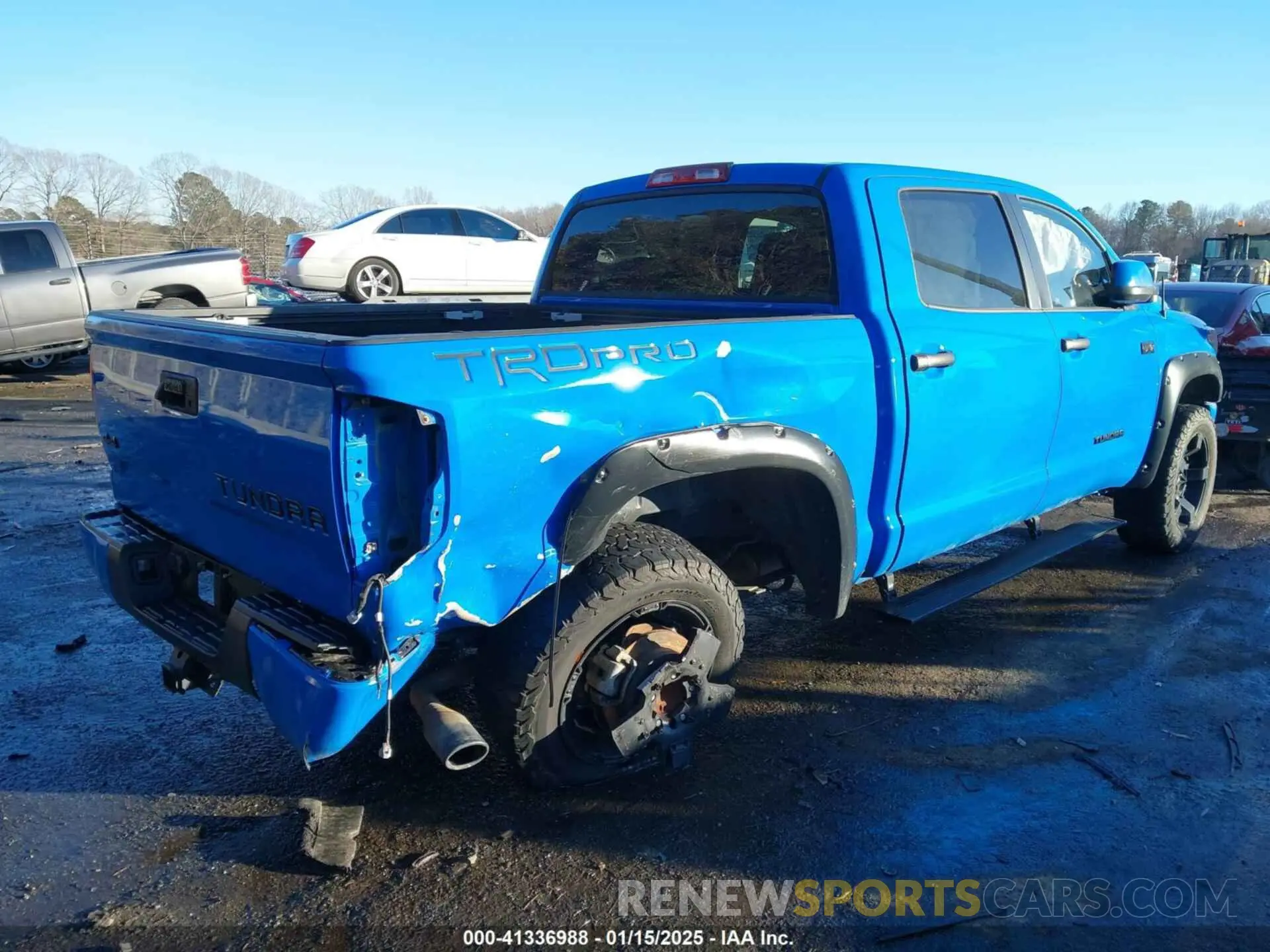 6 Photograph of a damaged car 5TFDY5F19KX793459 TOYOTA TUNDRA 2019