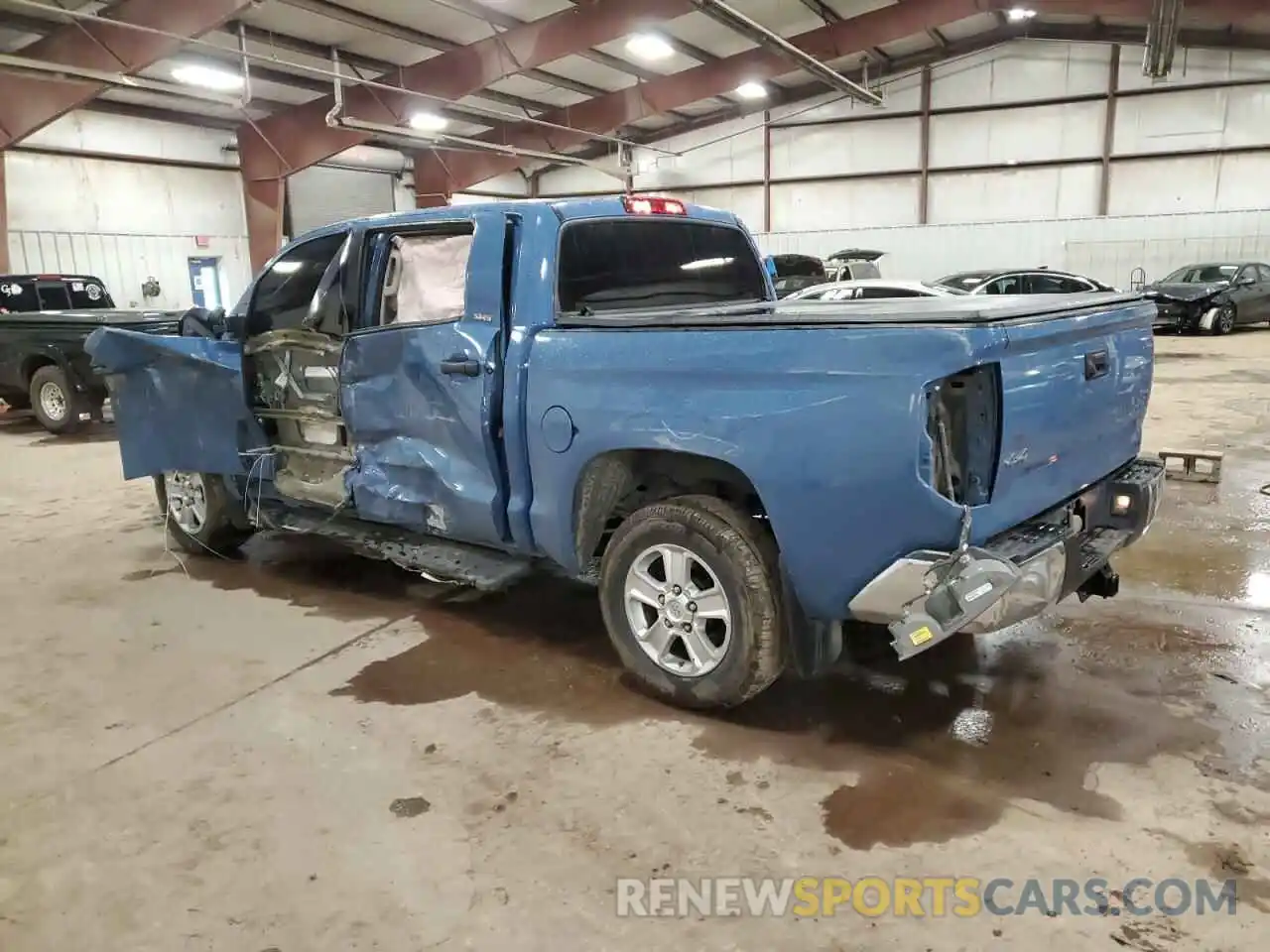 2 Photograph of a damaged car 5TFDY5F19KX825150 TOYOTA TUNDRA 2019