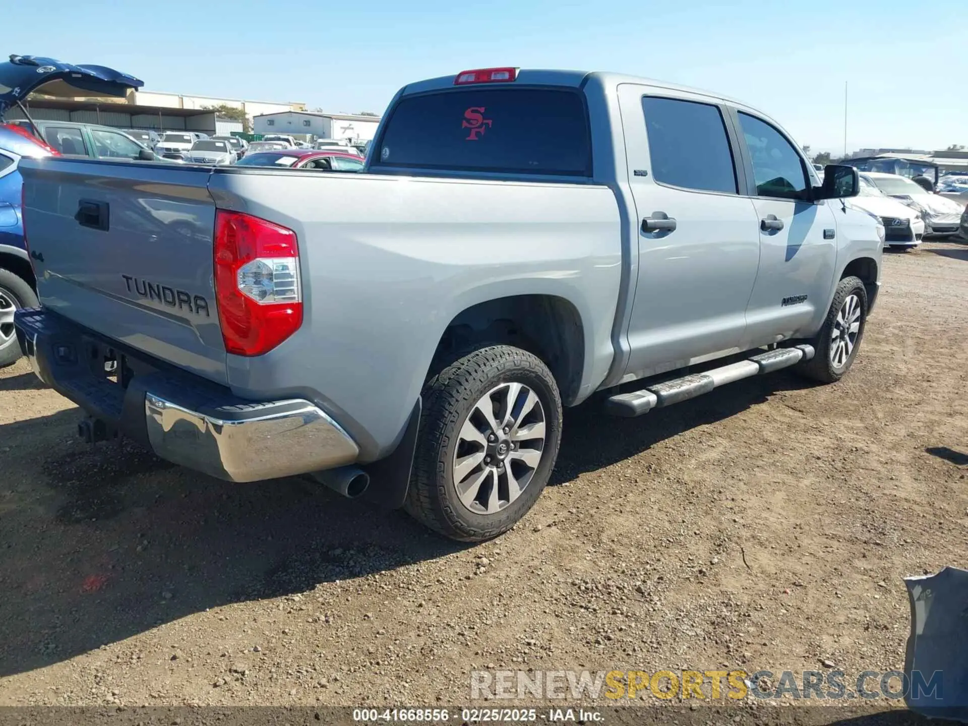 4 Photograph of a damaged car 5TFDY5F19KX828470 TOYOTA TUNDRA 2019