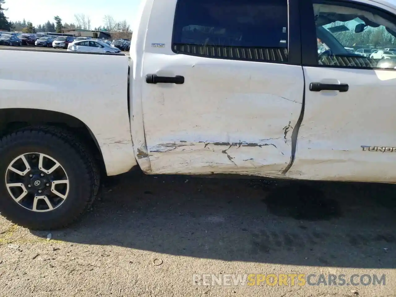 9 Photograph of a damaged car 5TFDY5F19KX854826 TOYOTA TUNDRA 2019