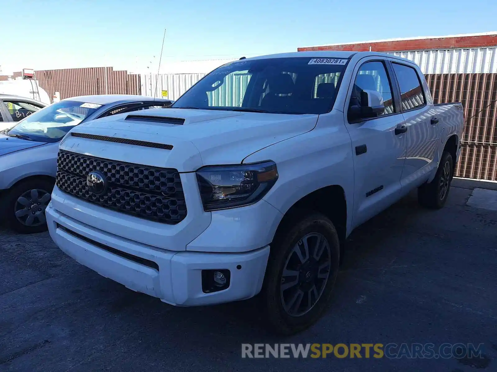 2 Photograph of a damaged car 5TFDY5F19KX858990 TOYOTA TUNDRA 2019