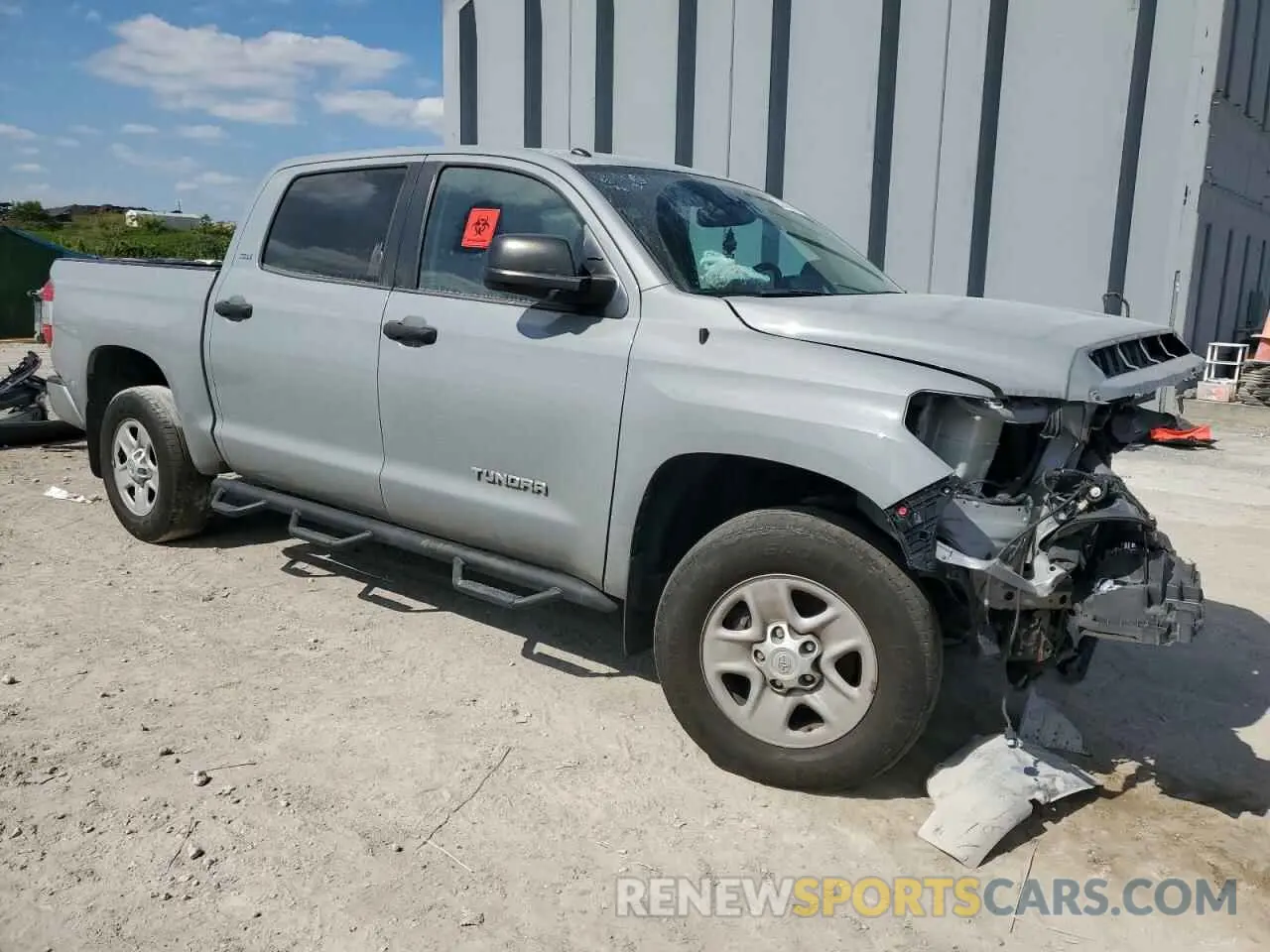 4 Photograph of a damaged car 5TFEM5F10KX141846 TOYOTA TUNDRA 2019