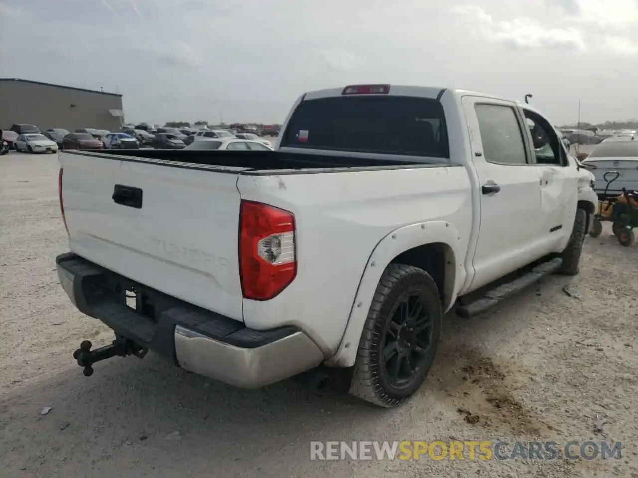 4 Photograph of a damaged car 5TFEM5F18KX135843 TOYOTA TUNDRA 2019