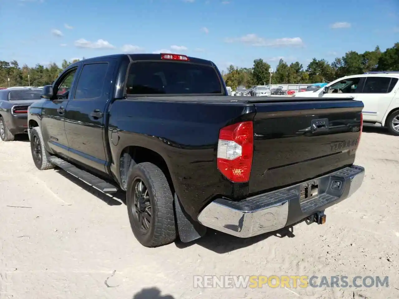 3 Photograph of a damaged car 5TFEY5F10KX247086 TOYOTA TUNDRA 2019