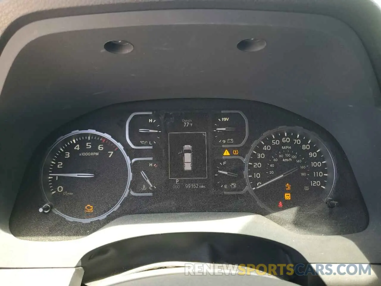 9 Photograph of a damaged car 5TFEY5F10KX250571 TOYOTA TUNDRA 2019