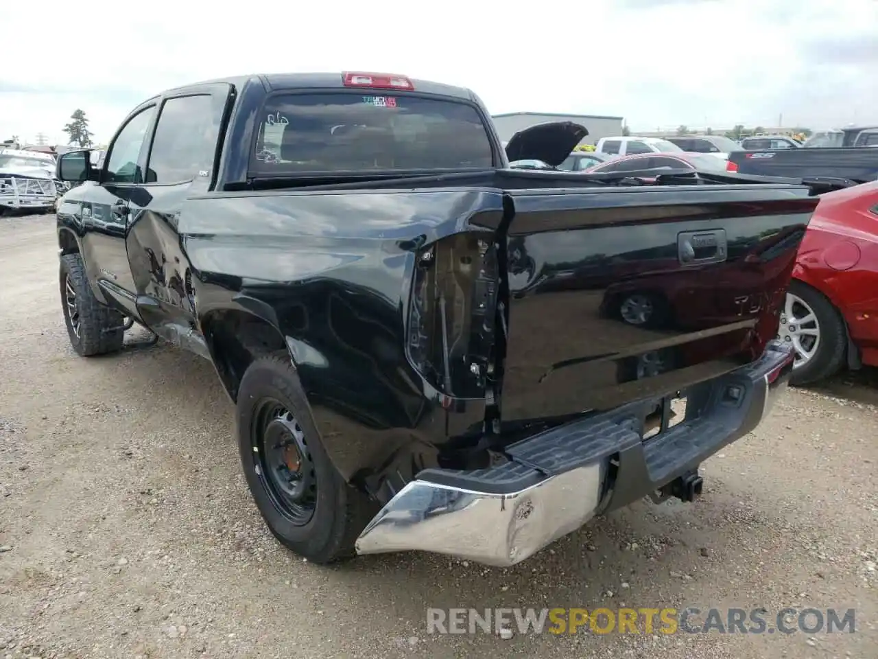 3 Photograph of a damaged car 5TFEY5F10KX250652 TOYOTA TUNDRA 2019