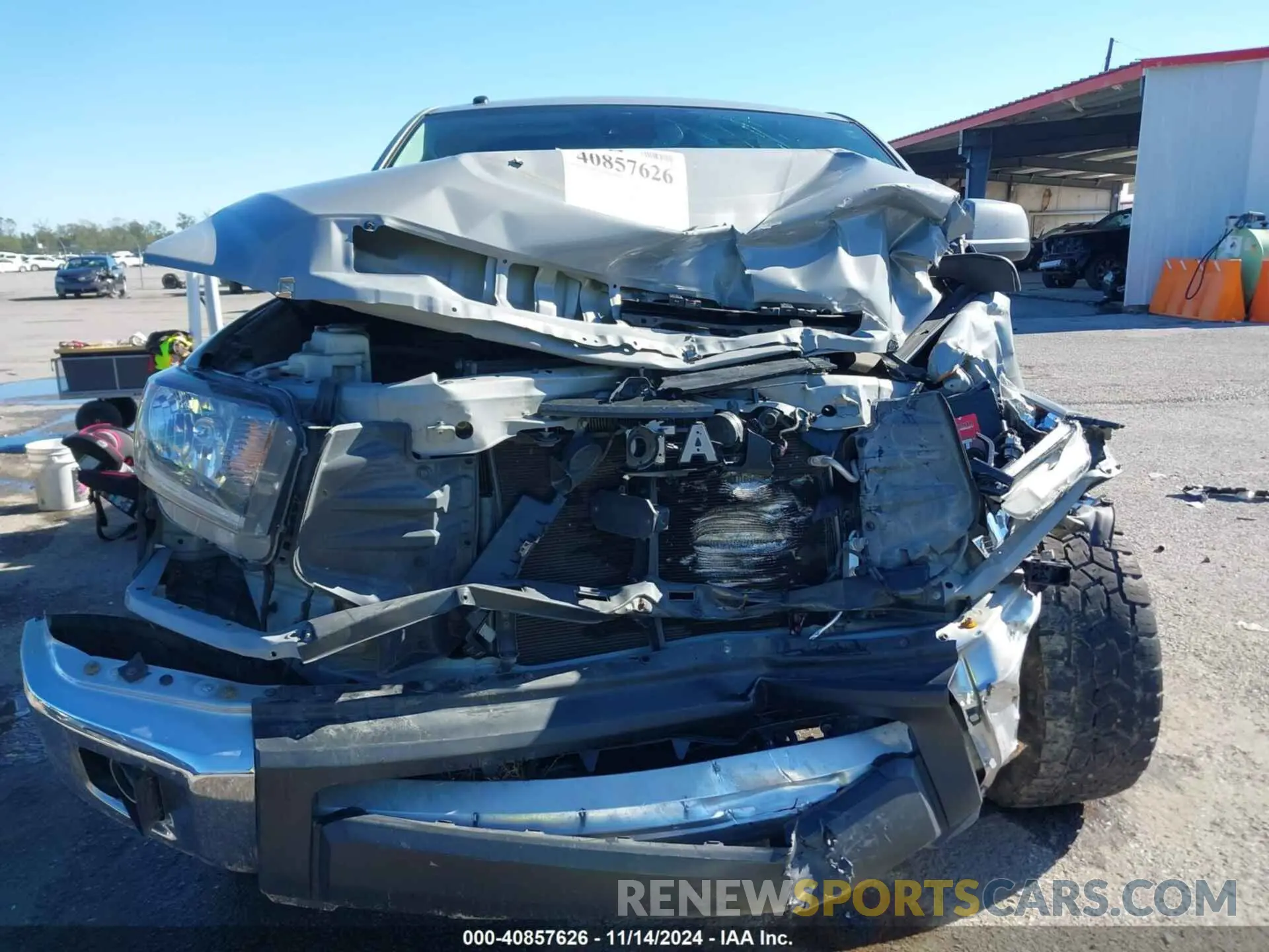 12 Photograph of a damaged car 5TFEY5F10KX251624 TOYOTA TUNDRA 2019