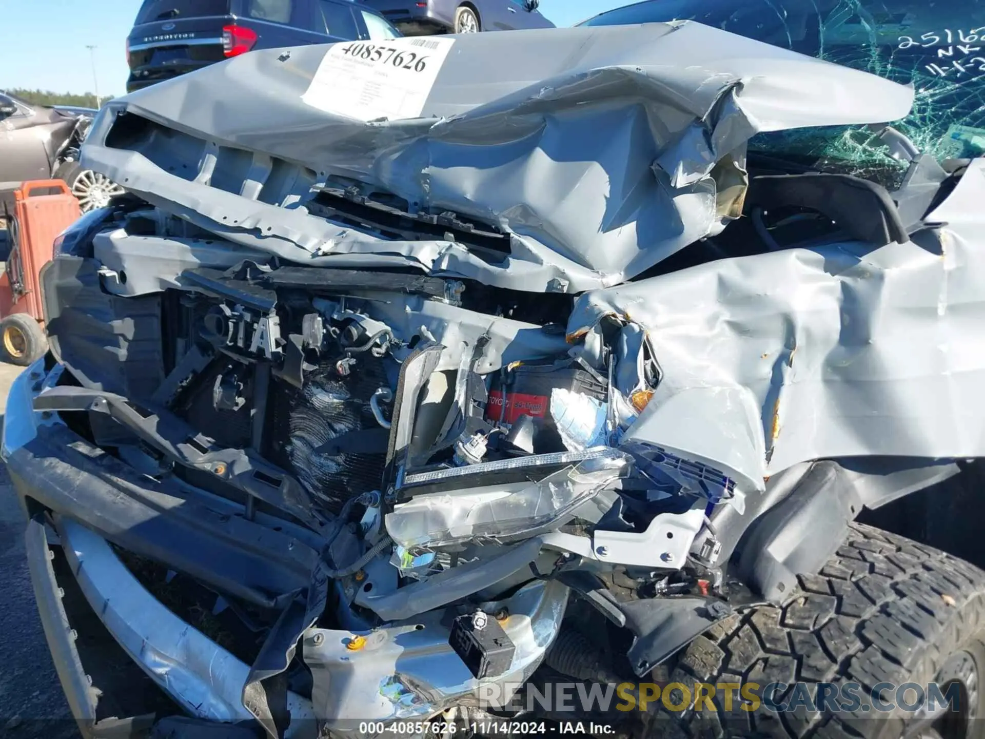 6 Photograph of a damaged car 5TFEY5F10KX251624 TOYOTA TUNDRA 2019