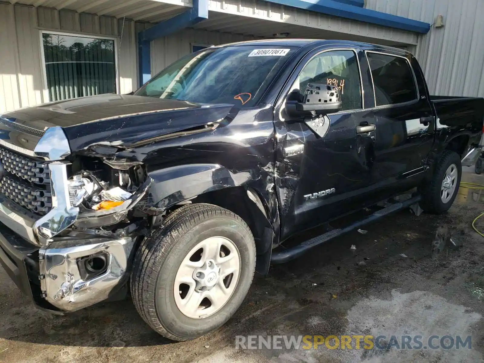 9 Photograph of a damaged car 5TFEY5F11KX251843 TOYOTA TUNDRA 2019