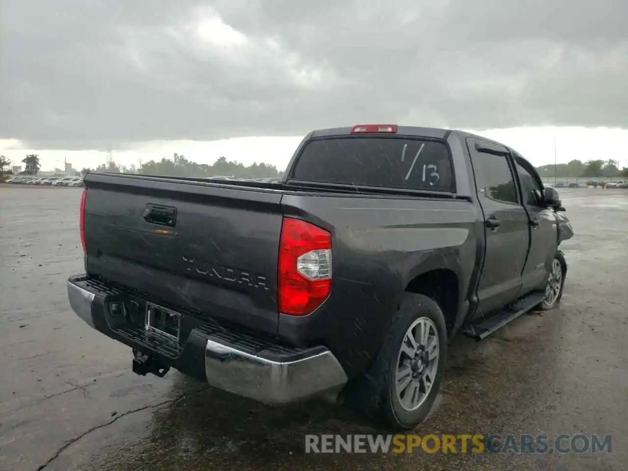 4 Photograph of a damaged car 5TFEY5F11KX253382 TOYOTA TUNDRA 2019