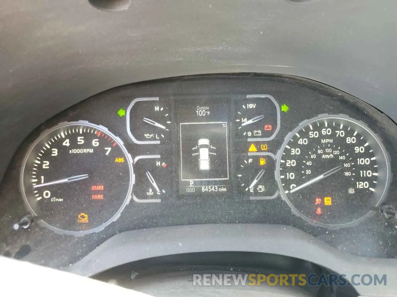 9 Photograph of a damaged car 5TFEY5F12KX252032 TOYOTA TUNDRA 2019