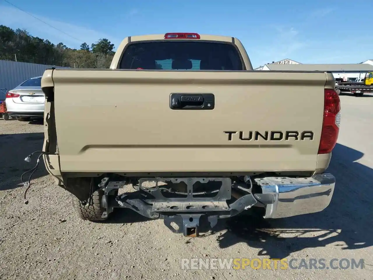 6 Photograph of a damaged car 5TFEY5F12KX253388 TOYOTA TUNDRA 2019