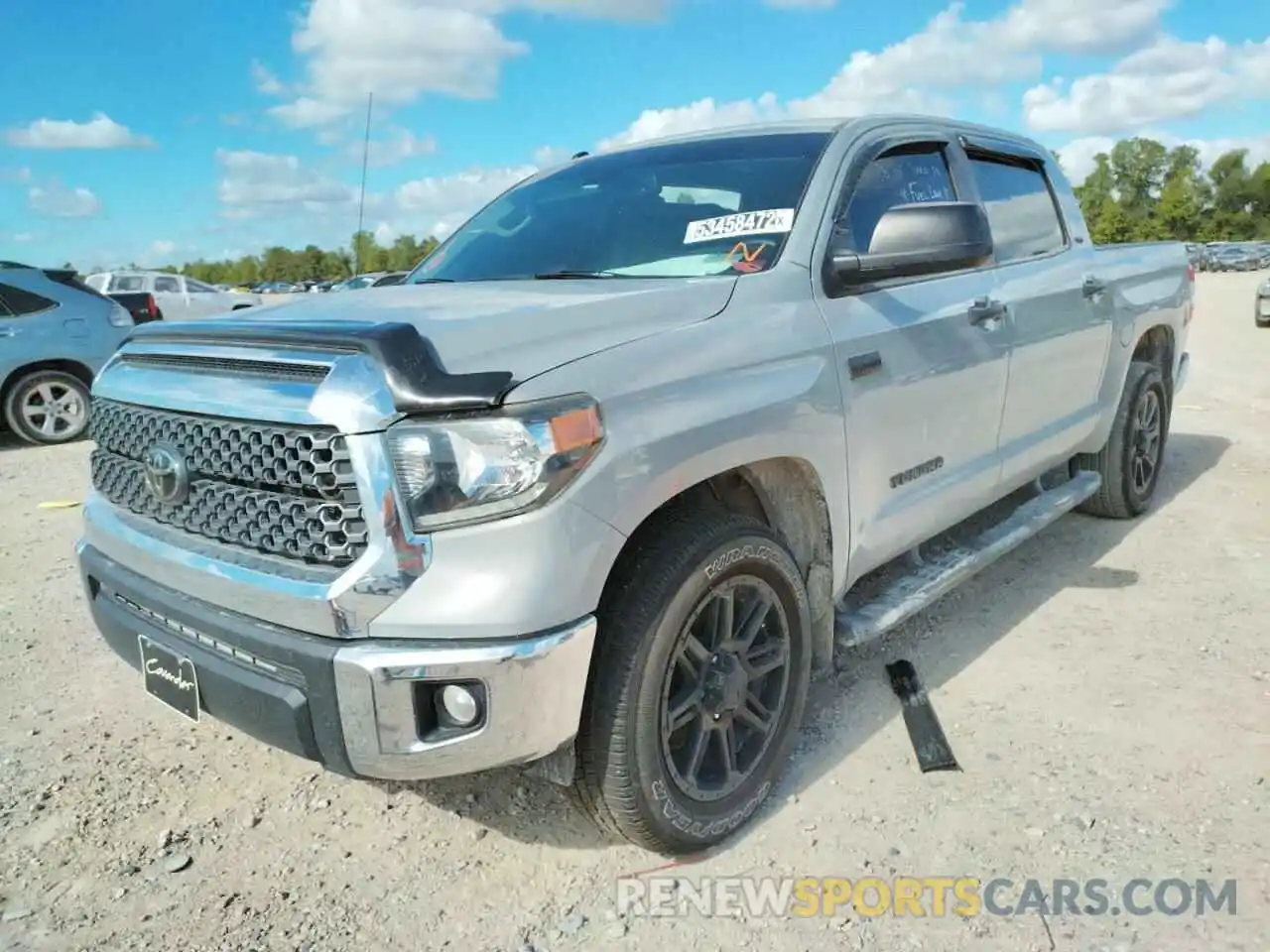 2 Photograph of a damaged car 5TFEY5F12KX253536 TOYOTA TUNDRA 2019