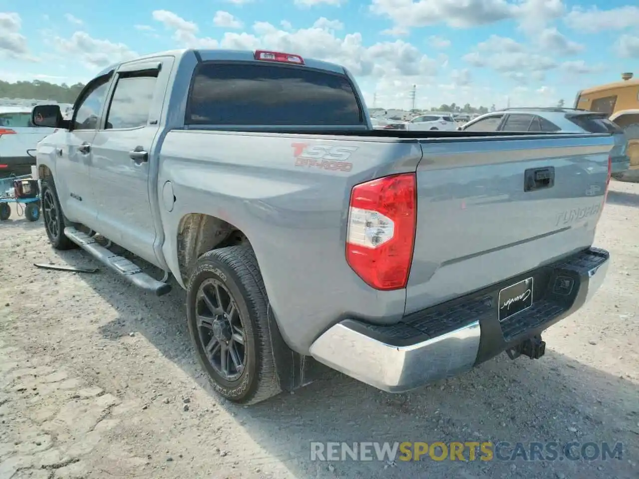 3 Photograph of a damaged car 5TFEY5F12KX253536 TOYOTA TUNDRA 2019