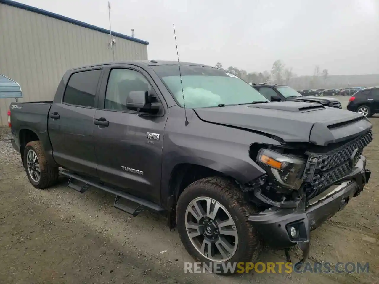 1 Photograph of a damaged car 5TFEY5F13KX248071 TOYOTA TUNDRA 2019