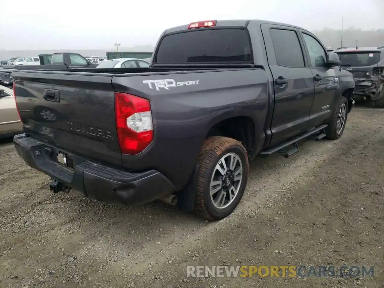 4 Photograph of a damaged car 5TFEY5F13KX248071 TOYOTA TUNDRA 2019