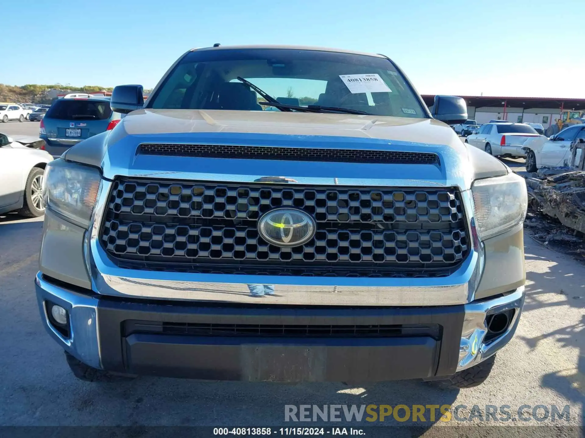 12 Photograph of a damaged car 5TFEY5F13KX251231 TOYOTA TUNDRA 2019