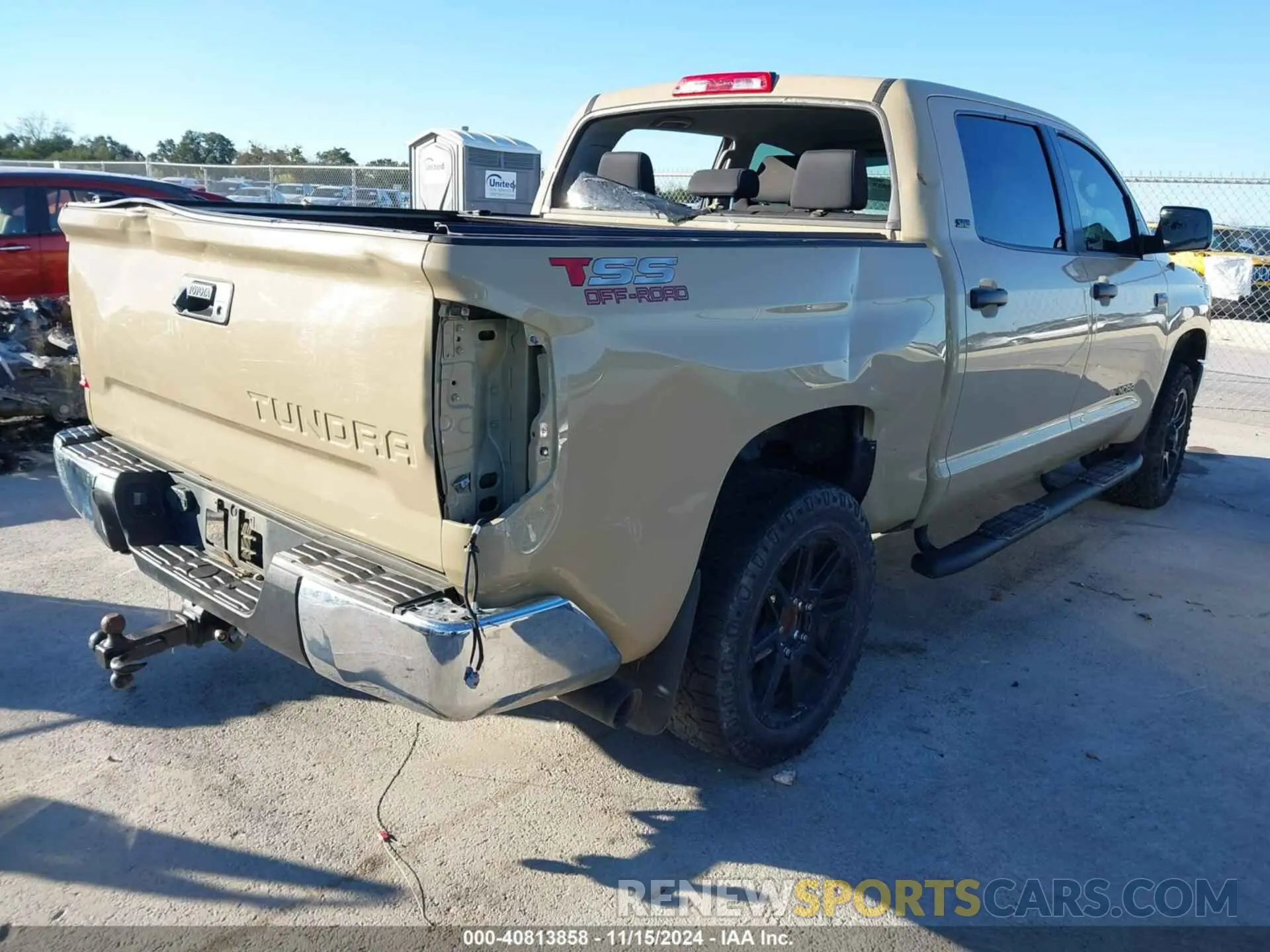 4 Photograph of a damaged car 5TFEY5F13KX251231 TOYOTA TUNDRA 2019