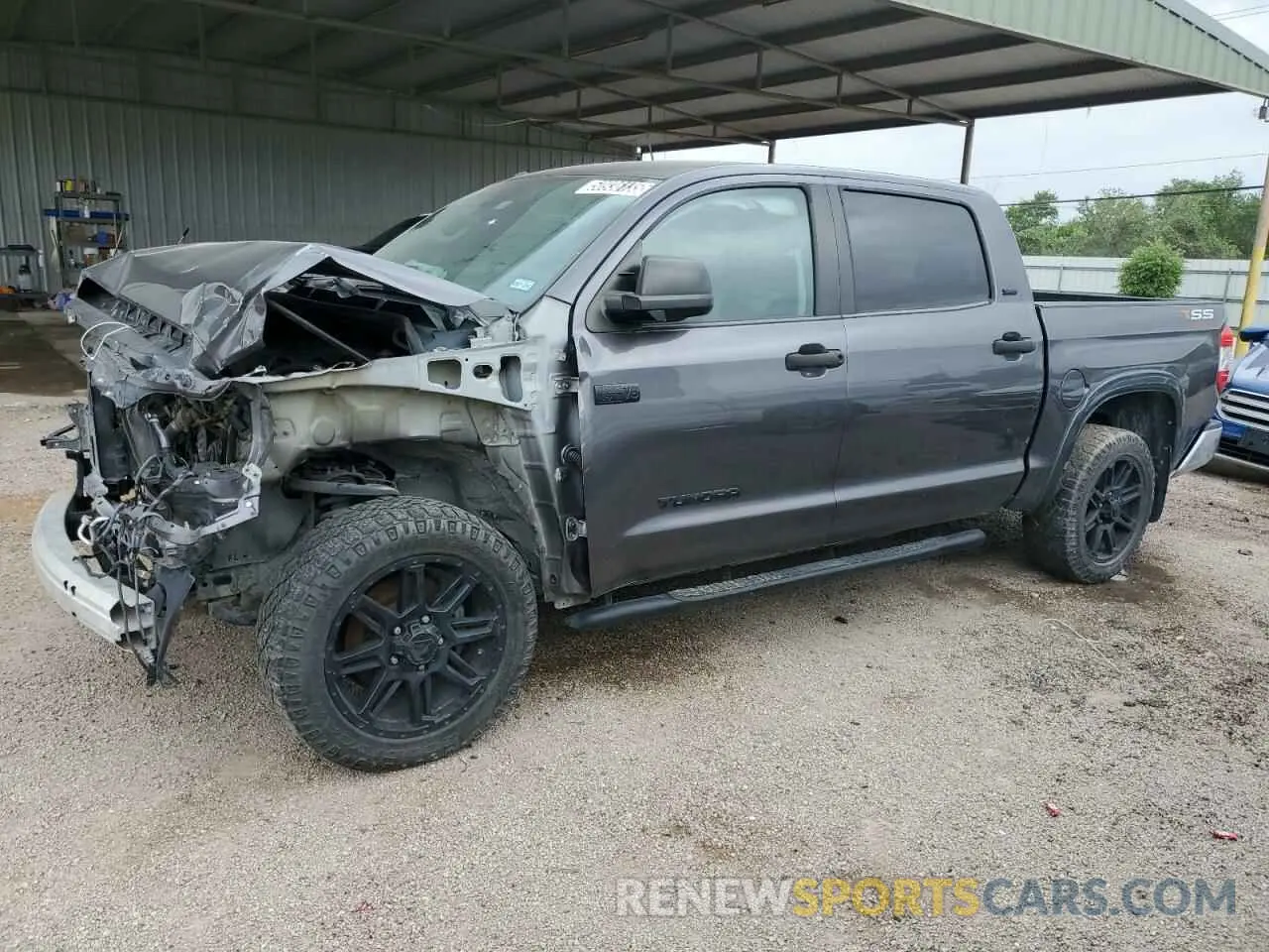 1 Photograph of a damaged car 5TFEY5F15KX249108 TOYOTA TUNDRA 2019