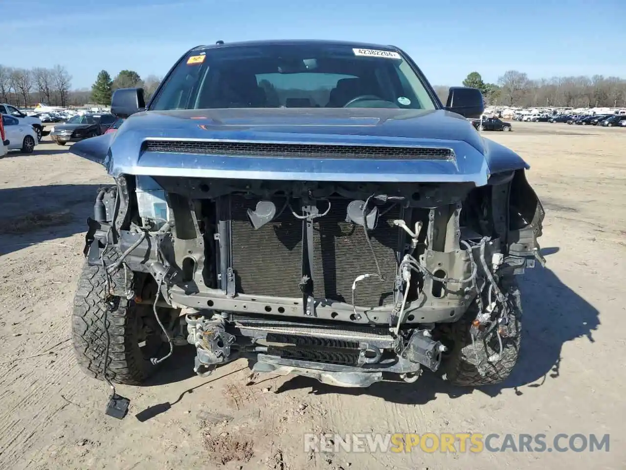 5 Photograph of a damaged car 5TFEY5F15KX249769 TOYOTA TUNDRA 2019