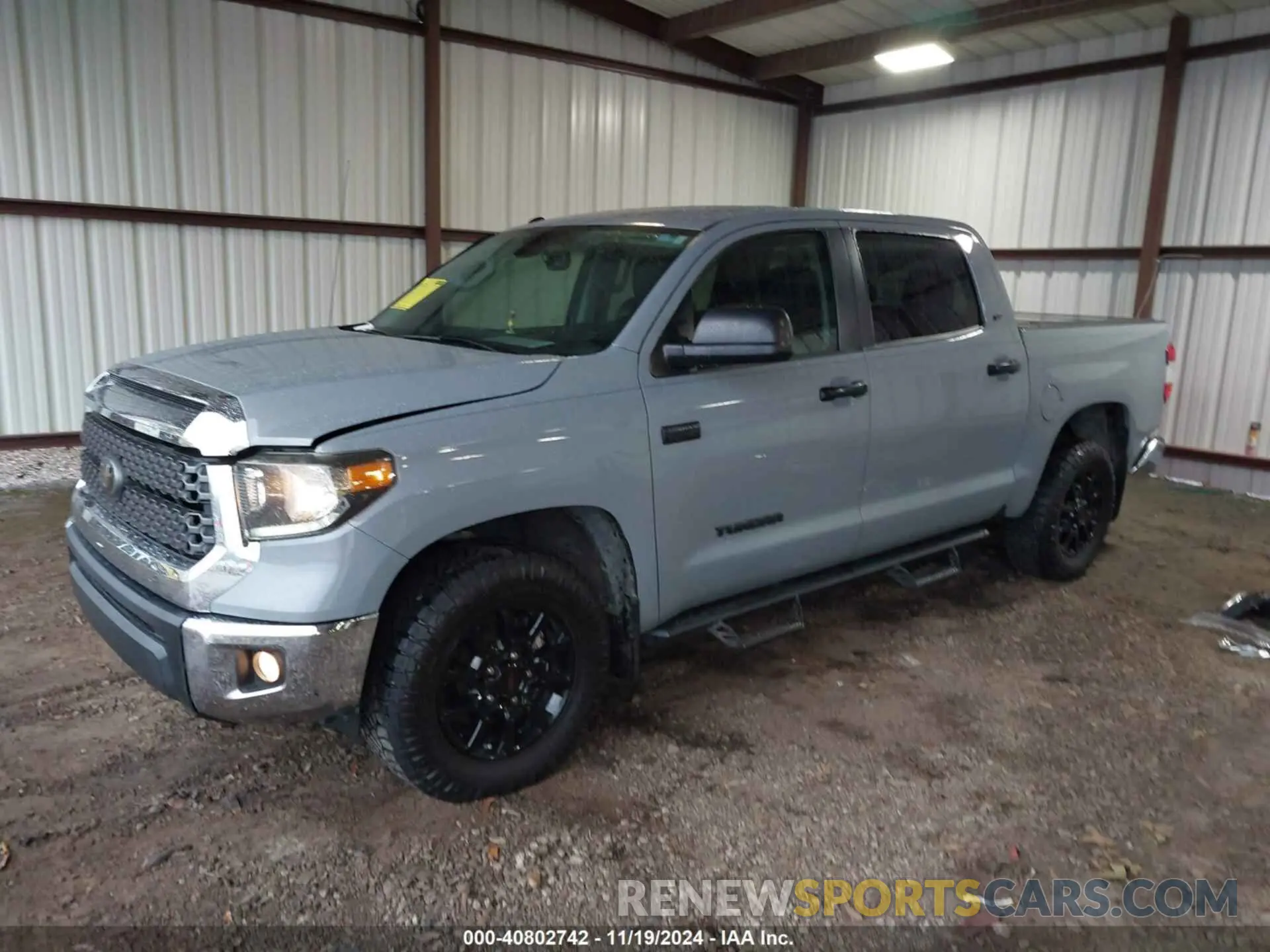 2 Photograph of a damaged car 5TFEY5F15KX253952 TOYOTA TUNDRA 2019