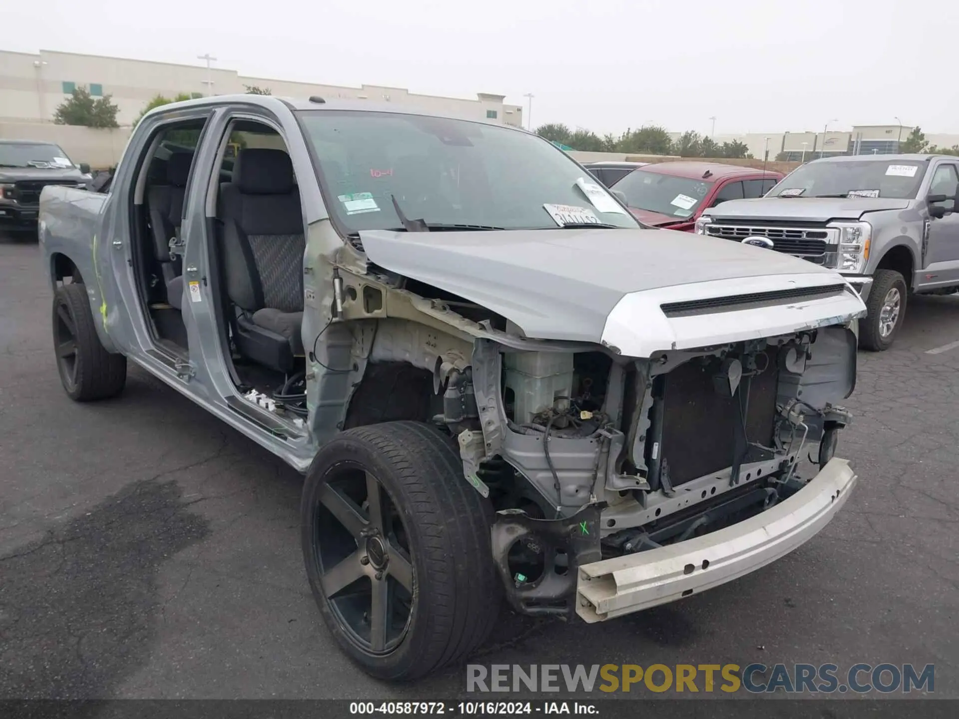 14 Photograph of a damaged car 5TFEY5F18KX247157 TOYOTA TUNDRA 2019