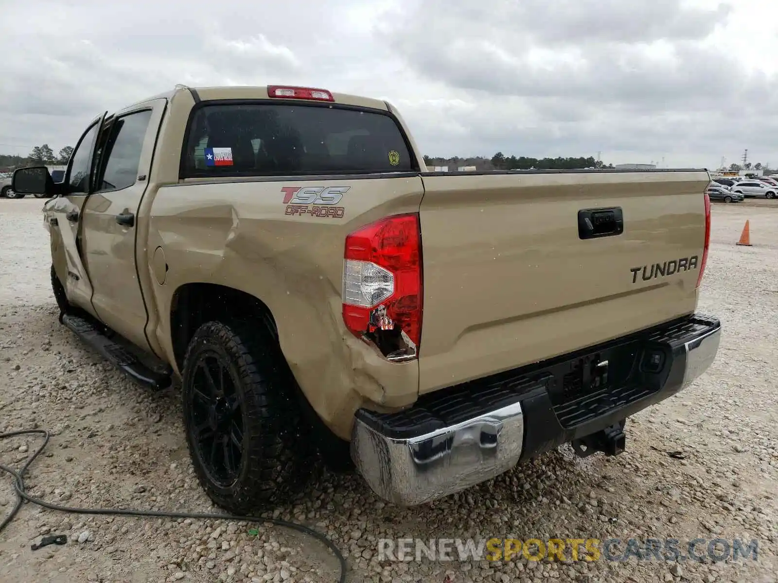 3 Photograph of a damaged car 5TFEY5F19KX247300 TOYOTA TUNDRA 2019