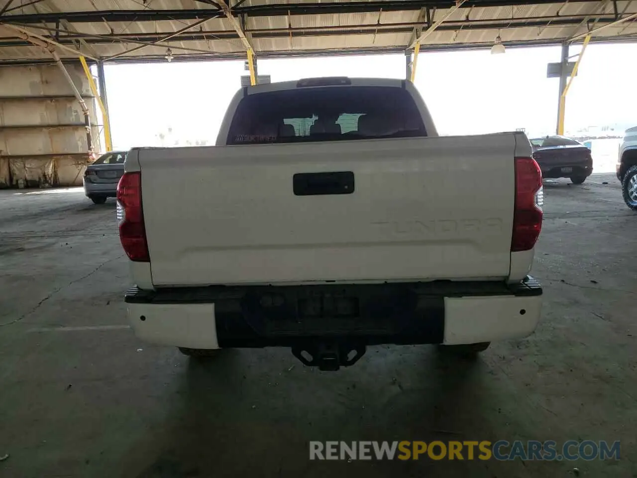 6 Photograph of a damaged car 5TFEY5F1XKX254594 TOYOTA TUNDRA 2019