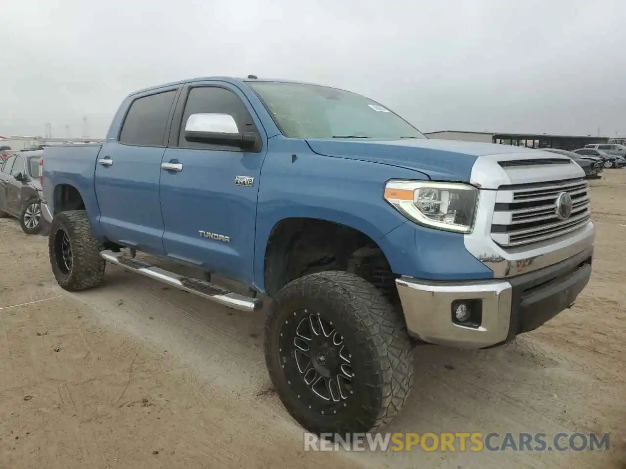 4 Photograph of a damaged car 5TFFY5F15KX248982 TOYOTA TUNDRA 2019