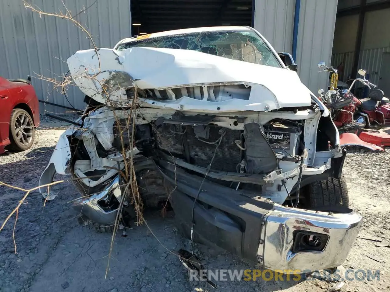 5 Photograph of a damaged car 5TFFY5F18KX251651 TOYOTA TUNDRA 2019